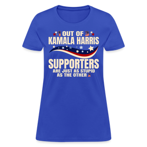 Funny Anti Kamala Harris 2024 Women's T-Shirt - royal blue