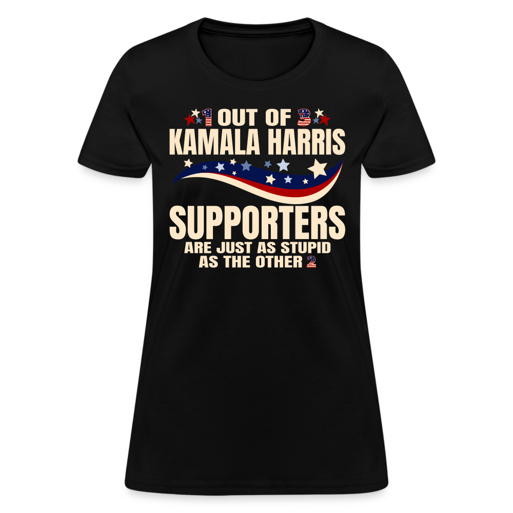 Funny Anti Kamala Harris 2024 Women's T-Shirt - black