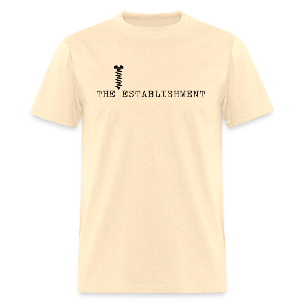 Screw The Establishment Classic T-Shirt - natural