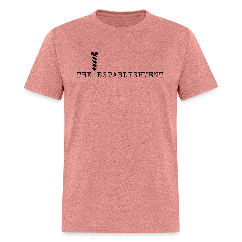 Screw The Establishment Classic T-Shirt - heather mauve