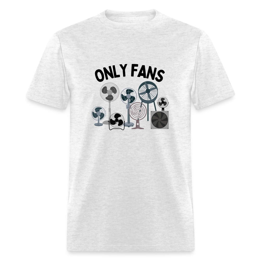 Only Fans Funny Unisex Classic T-Shirt - light heather gray