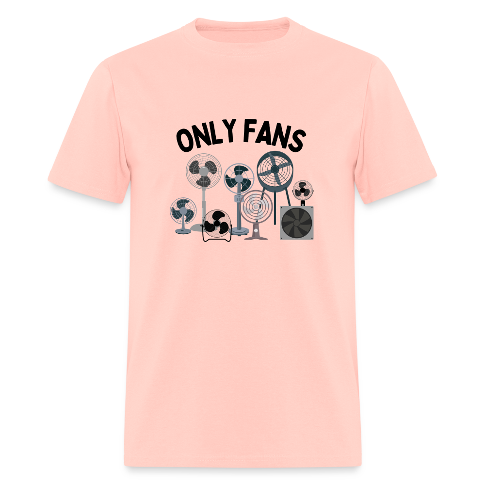 Only Fans Funny Unisex Classic T-Shirt - blush pink 