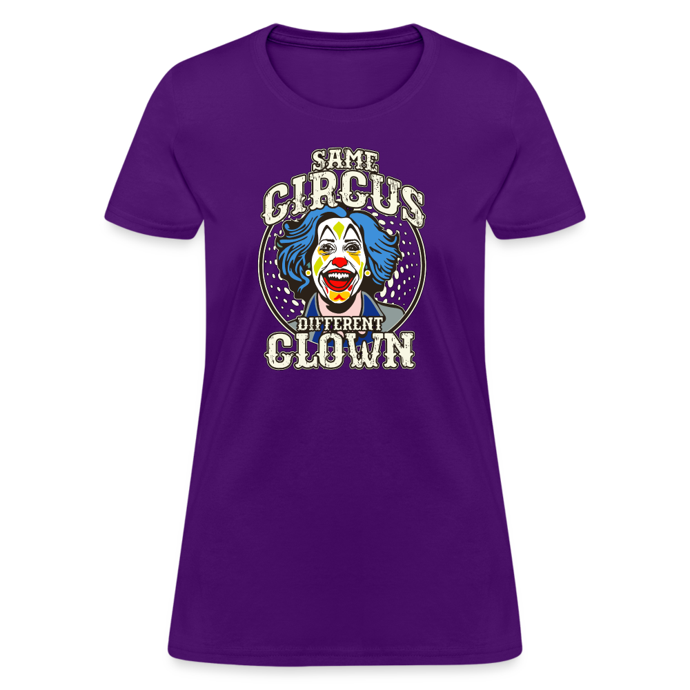 Same Circus Different Clown Women's T-Shirt - purple