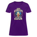 Same Circus Different Clown Women's T-Shirt - purple