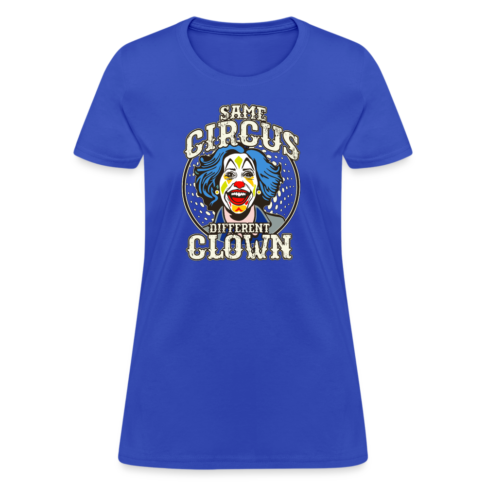 Same Circus Different Clown Women's T-Shirt - royal blue