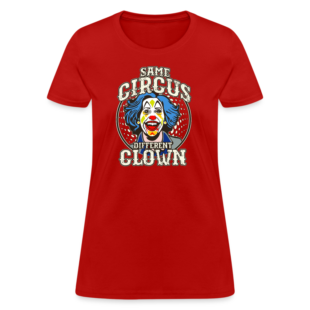 Same Circus Different Clown Women's T-Shirt - red