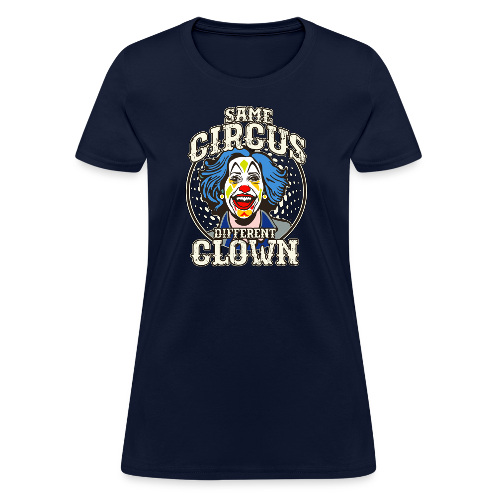 Same Circus Different Clown Women's T-Shirt - navy