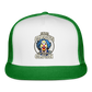 Same Circus Different Clown Trucker Cap - white/kelly green