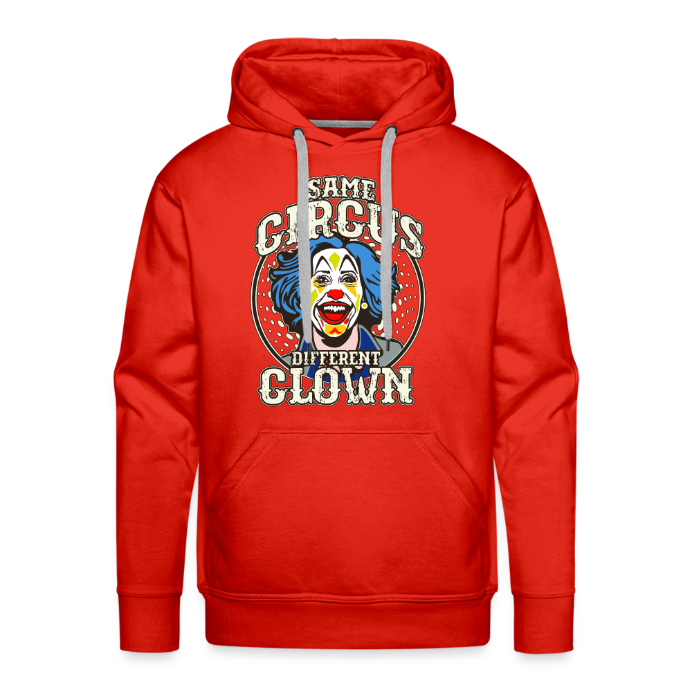 Same Circus Different Clown Men’s Premium Hoodie - red