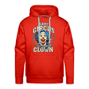 Same Circus Different Clown Men’s Premium Hoodie - red