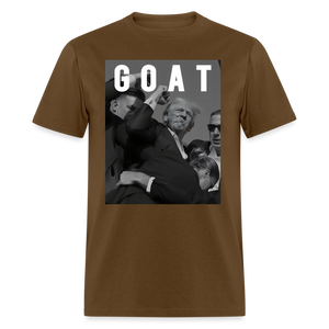 Trump GOAT 7/13/24 Classic T-Shirt - brown