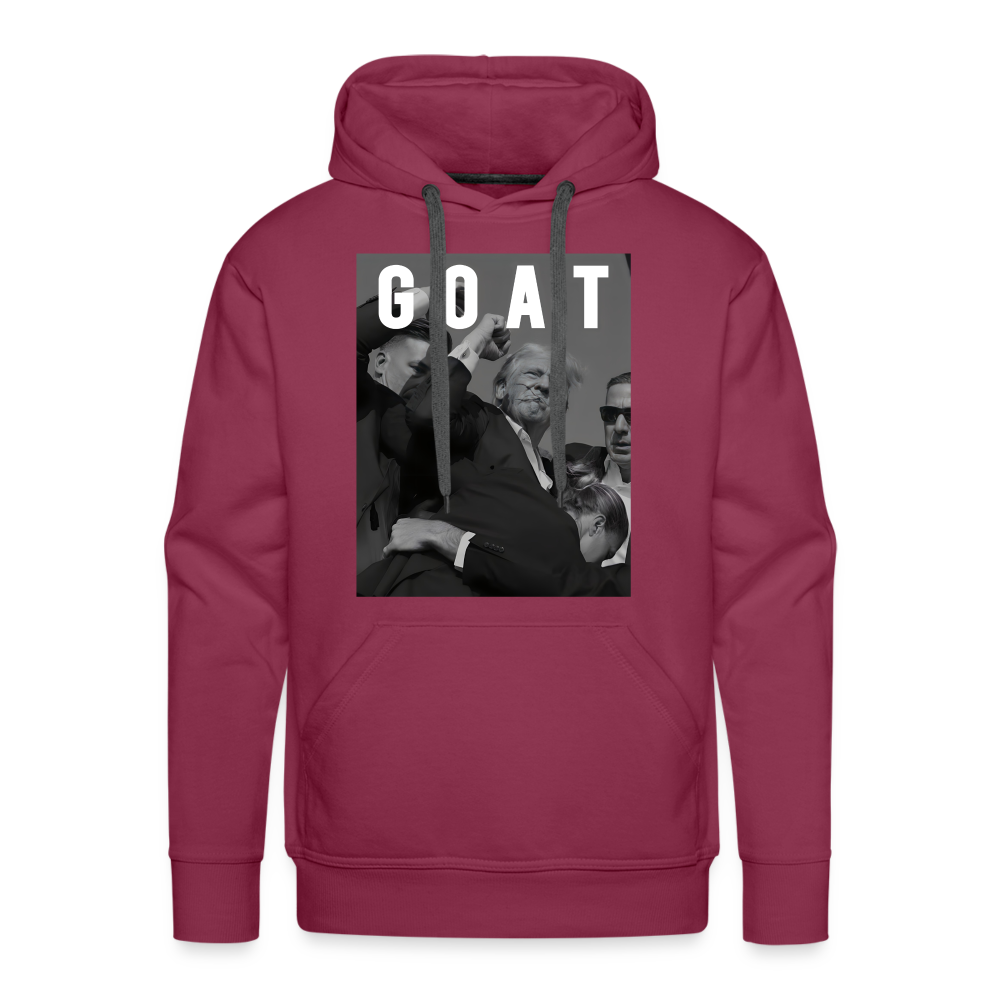 Trump GOAT 7/13/24 Men’s Premium Hoodie - burgundy