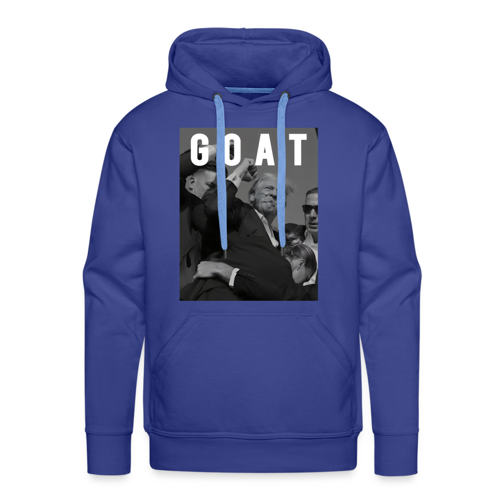 Trump GOAT 7/13/24 Men’s Premium Hoodie - royal blue