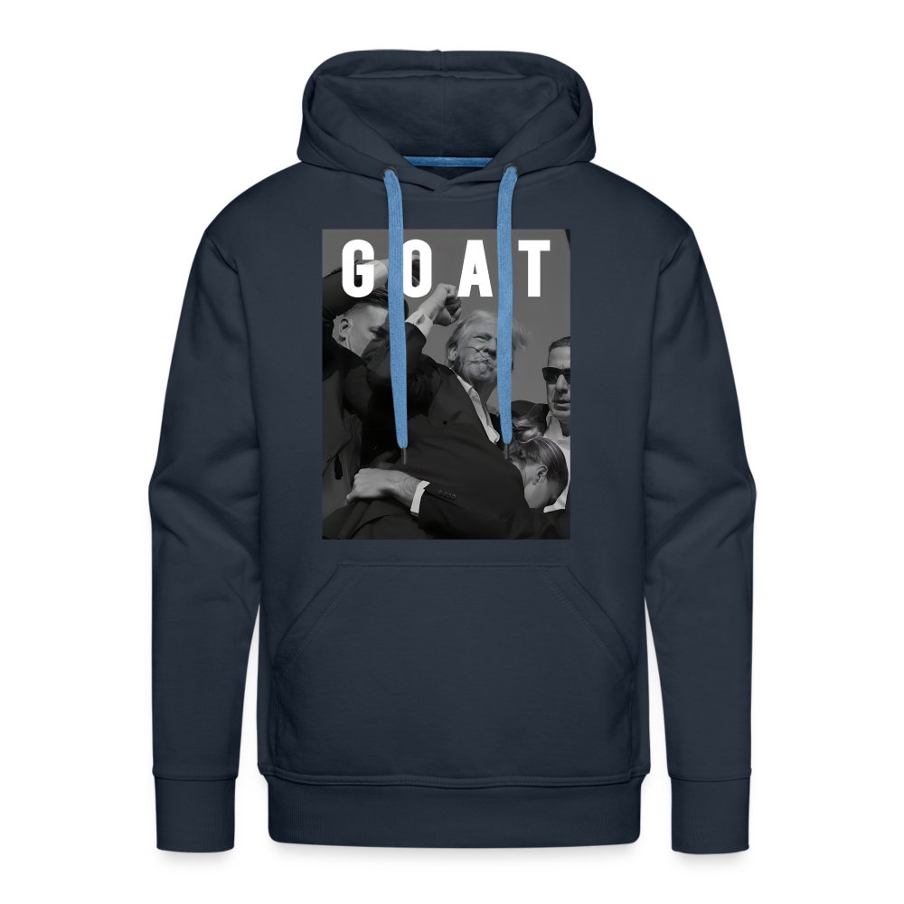 Trump GOAT 7/13/24 Men’s Premium Hoodie - navy