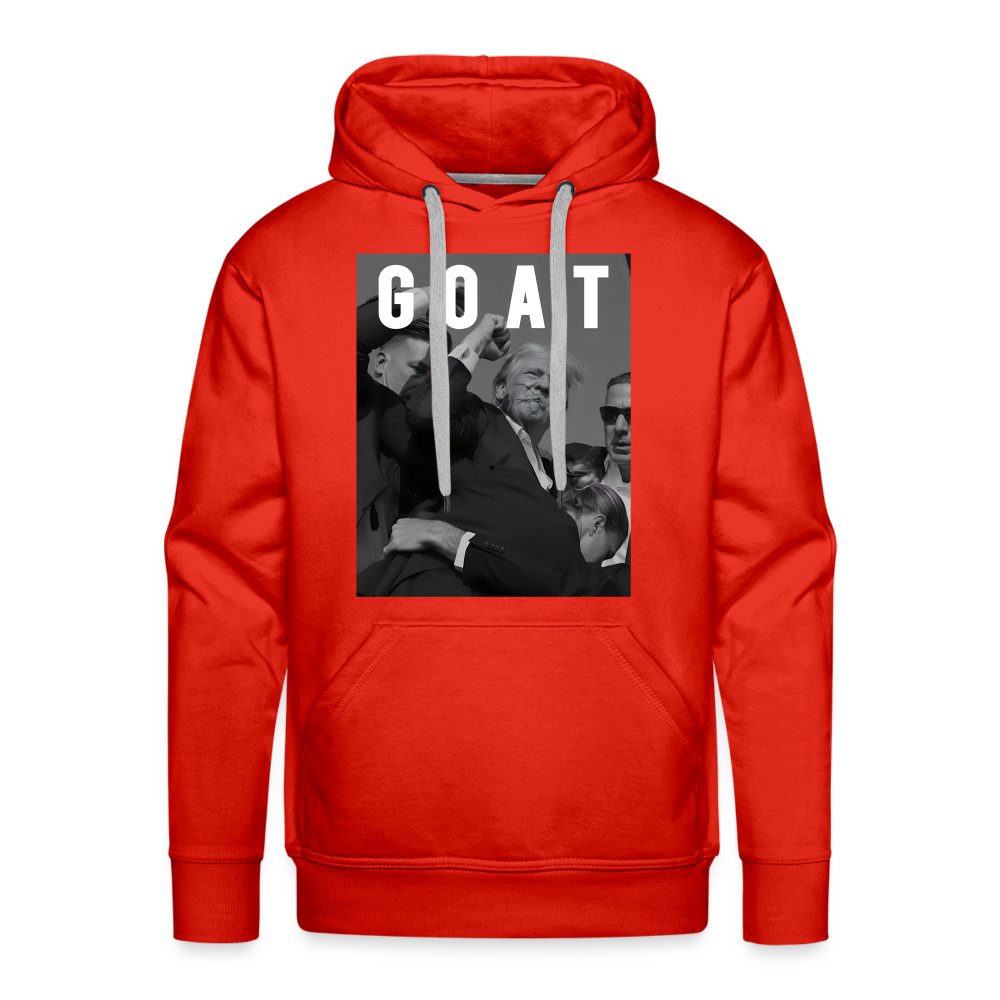 Trump GOAT 7/13/24 Men’s Premium Hoodie - red