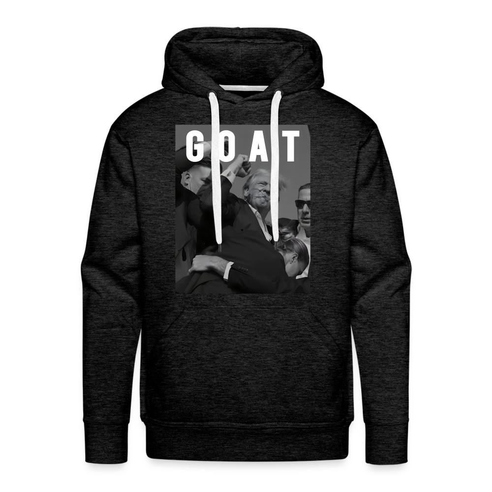 Trump GOAT 7/13/24 Men’s Premium Hoodie - charcoal grey