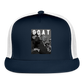 Trump GOAT 7/13/24 Trucker Cap - navy/white