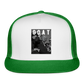 Trump GOAT 7/13/24 Trucker Cap - white/kelly green