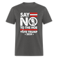 Say Not To The Hoe Classic T-Shirt - charcoal