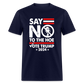 Say Not To The Hoe Classic T-Shirt - navy