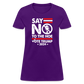 Say Not To The Hoe Women's T-Shirt - purple