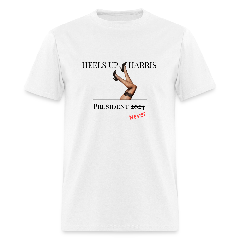 Heels Up Harris Funny Classic T-Shirt - white