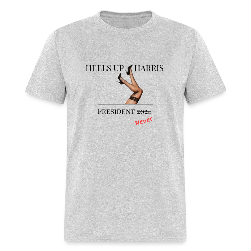 Heels Up Harris Funny Classic T-Shirt - heather gray