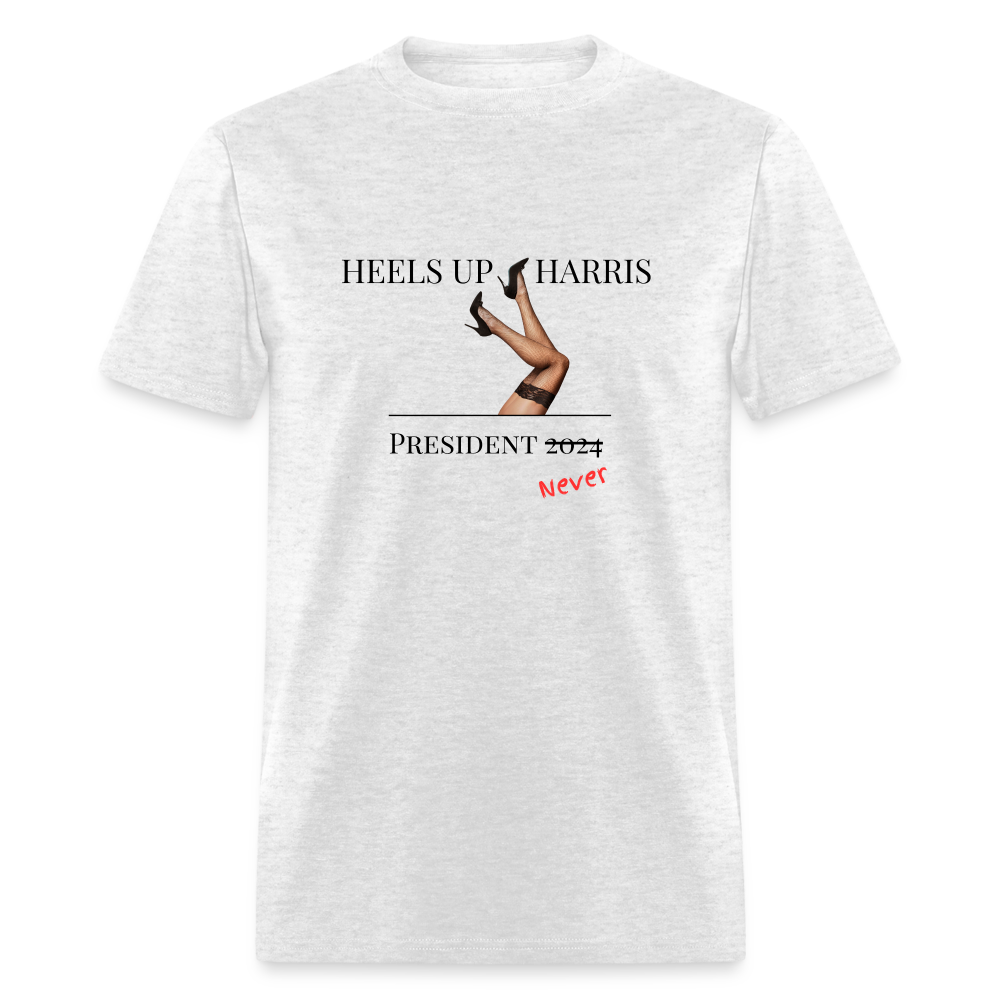 Heels Up Harris Funny Classic T-Shirt - light heather gray