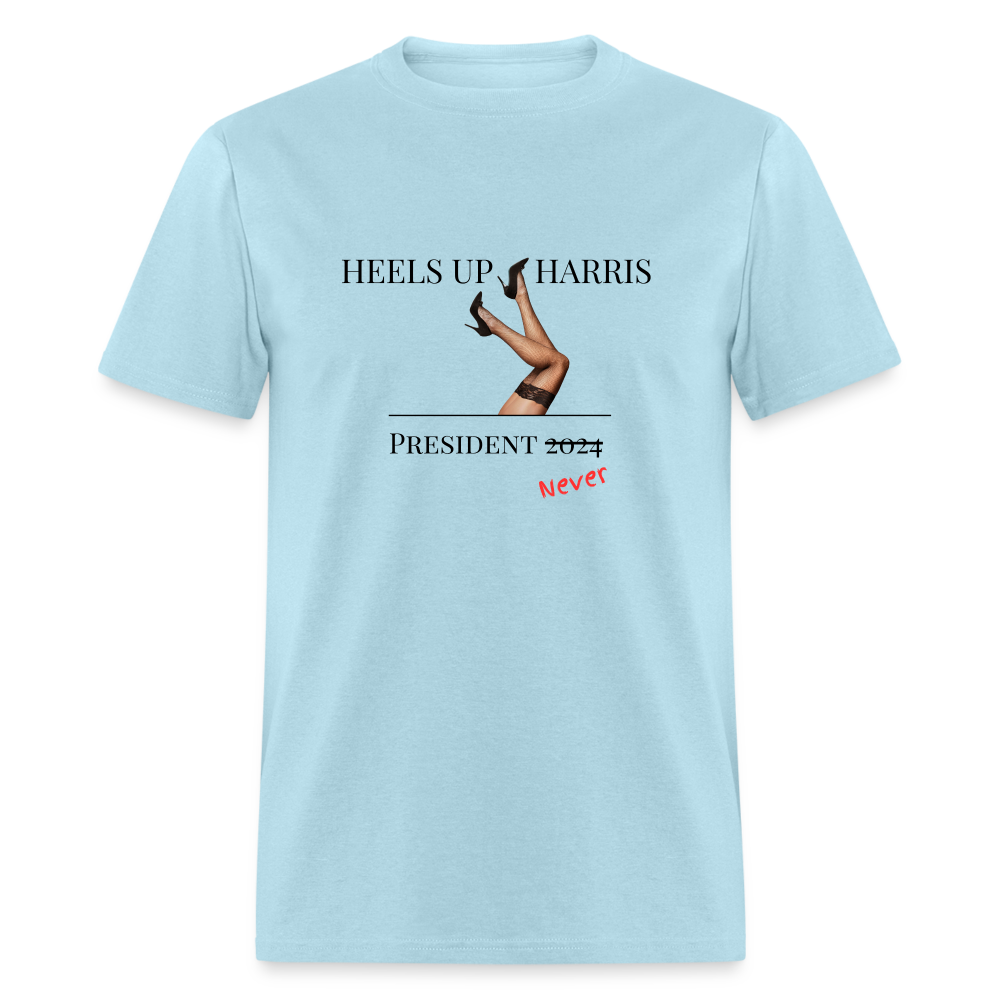 Heels Up Harris Funny Classic T-Shirt - powder blue