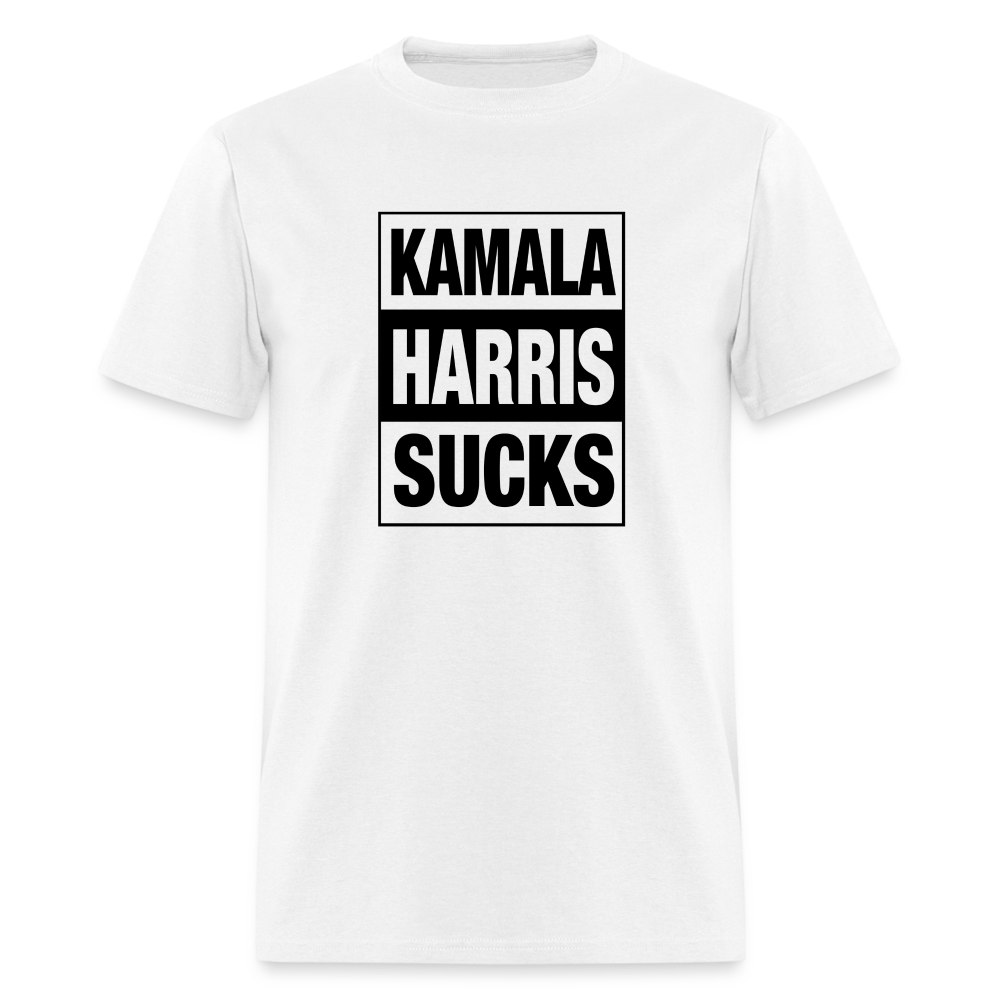 Kamala Harris Sucks Classic T-Shirt - white