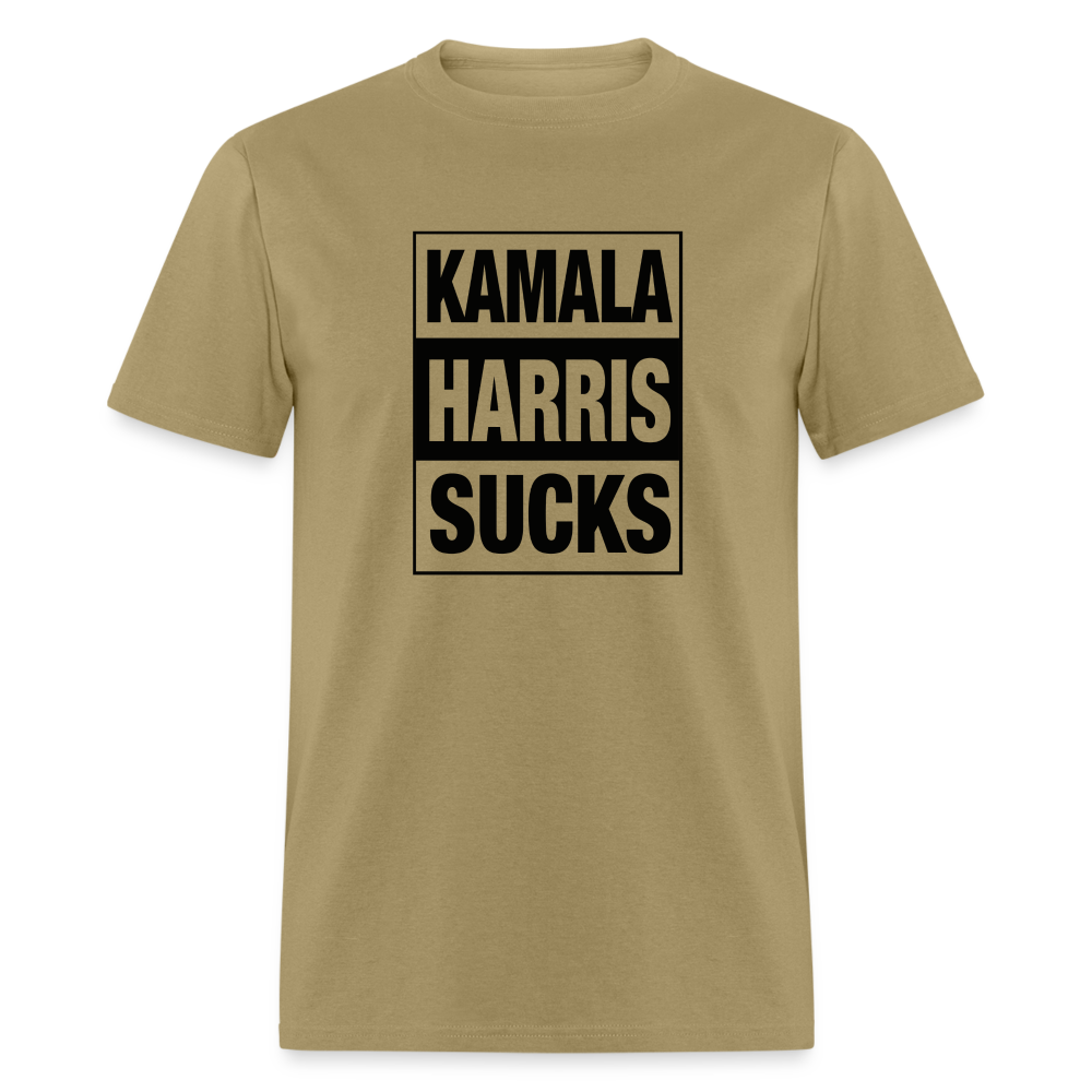 Kamala Harris Sucks Classic T-Shirt - khaki