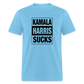 Kamala Harris Sucks Classic T-Shirt - aquatic blue