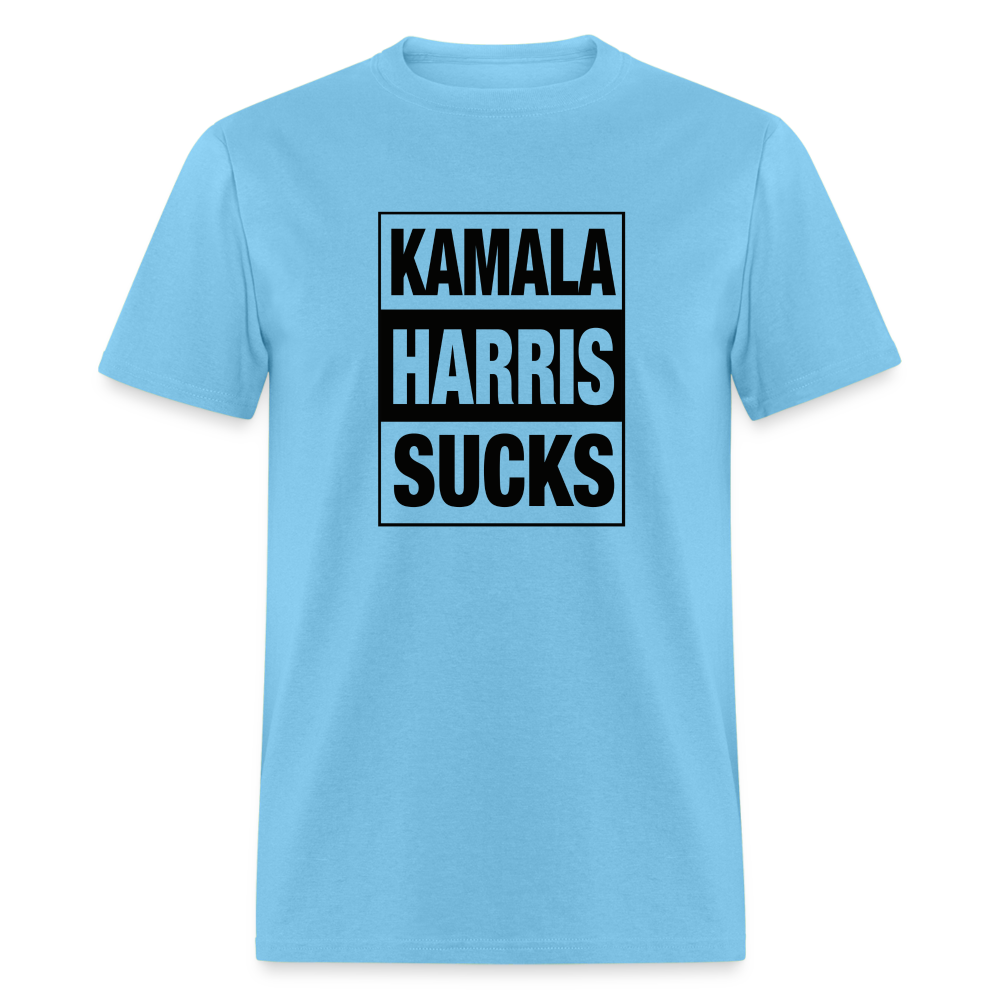 Kamala Harris Sucks Classic T-Shirt - aquatic blue