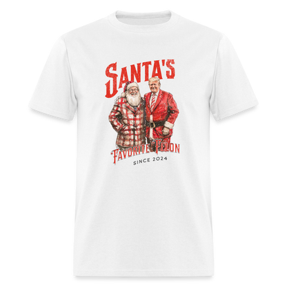 Santa’s favorite felon Classic T-Shirt - white