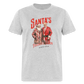 Santa’s favorite felon Classic T-Shirt - heather gray