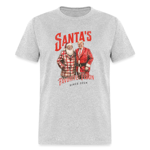 Santa’s favorite felon Classic T-Shirt - heather gray