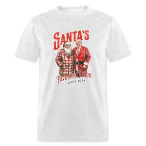 Santa’s favorite felon Classic T-Shirt - light heather gray