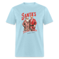 Santa’s favorite felon Classic T-Shirt - powder blue