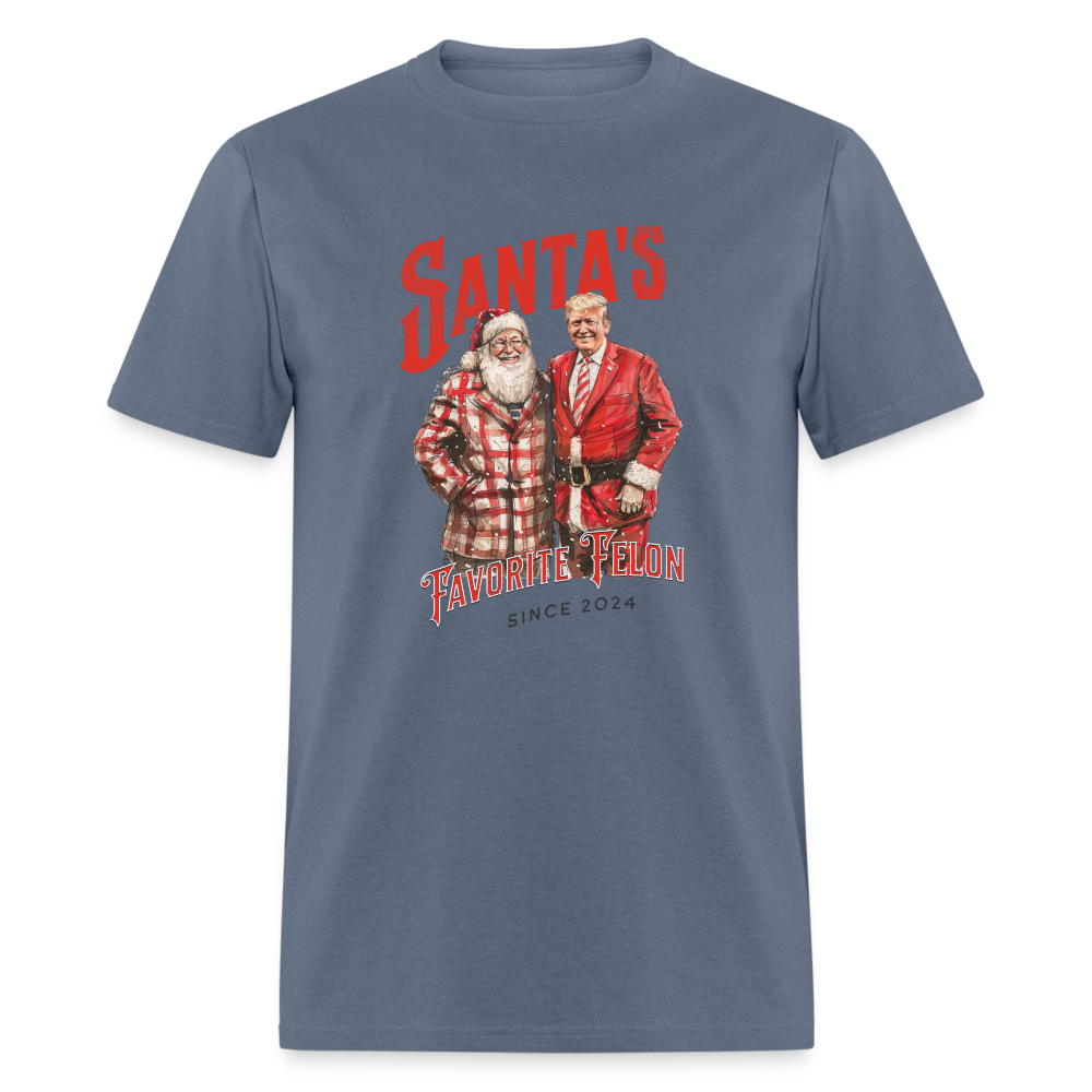 Santa’s favorite felon Classic T-Shirt - denim