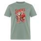 Santa’s favorite felon Classic T-Shirt - sage