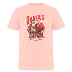 Santa’s favorite felon Classic T-Shirt - blush pink 