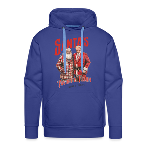 Santa’s favorite felon Men’s Premium Hoodie - royal blue