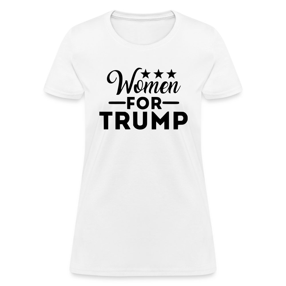 Women For Trump Women's T-Shirt - white