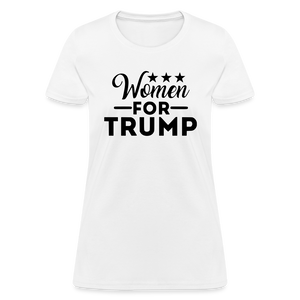 Women For Trump Women's T-Shirt - white