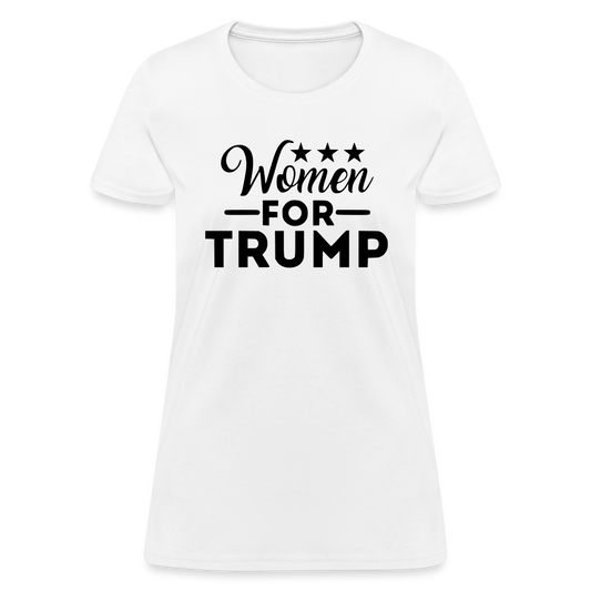 Women For Trump Women's T-Shirt - white