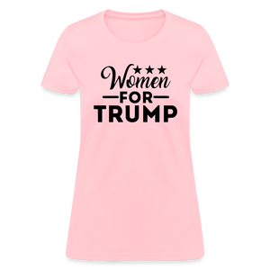 Women For Trump Women's T-Shirt - pink