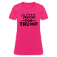 Women For Trump Women's T-Shirt - fuchsia