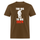 Too Big To Rig TRUMP 2024 Classic T-Shirt - brown