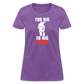 Too Big To Rig TRUMP 2024 Women's T-Shirt - purple heather