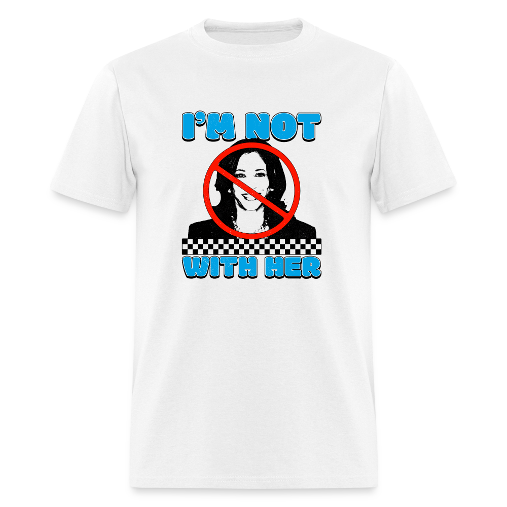 I’m not with her Classic T-Shirt - white